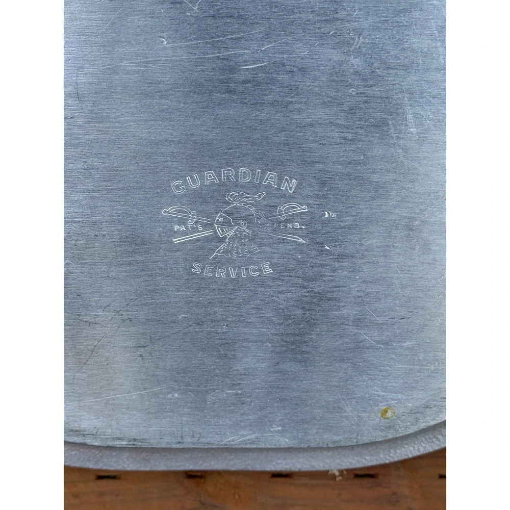 Guardian Service 3-Star Heavy Cast Aluminum Oval‎ Fish Steak Sizzler Tray 15